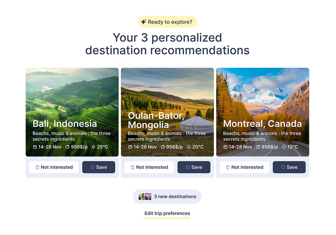 recommendations